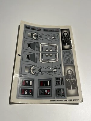 LEGO Star Wars Imperial Star Destroyer 6211 Original Sticker Sheet 55664/4291721 - image 1 of 3