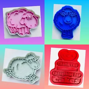 3er Set Schaf Ausstecher - Bild 1 von 9