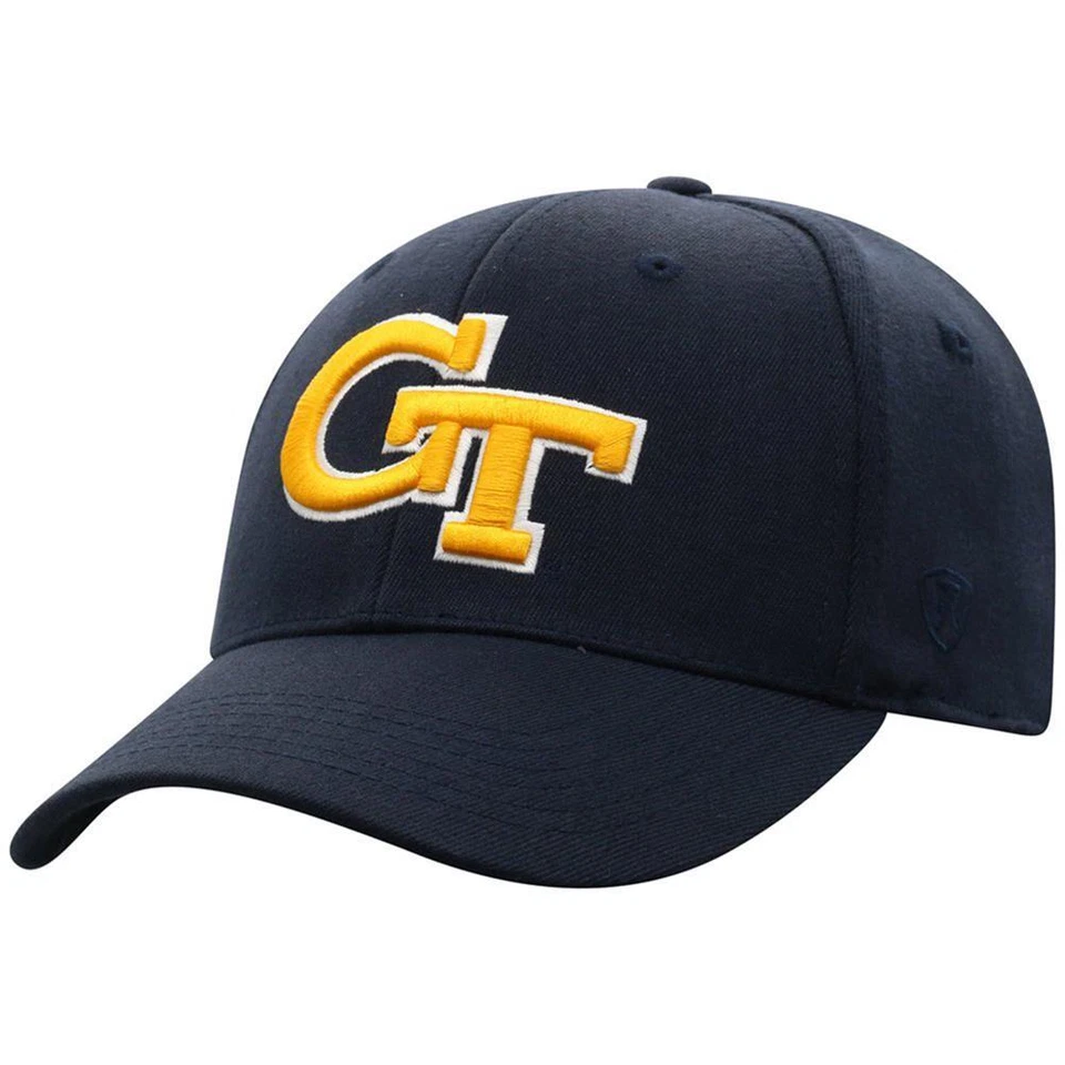Gorra Georgia Tech amarilla Top of the World One Fit Foto 1 de 1
