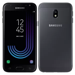 Samsung Galaxy J3 (2017) SM-J330 - 16GB - Black (Unlocked) Smartphone Grade A - Picture 1 of 3