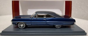 Pontiac Bonneville HT Hard Top Coupe 1968 Blu 1:43 Neo 44113 1 di 500 pz - Foto 1 di 14
