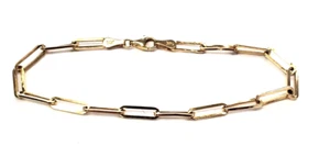 14K Gelbgold 7-3/4" Gliederarmband -2,4 Gramm - Bild 1 von 6