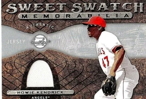 HOWIE KENDRICK 2009 SWEET SWATCH MEMORABILIA GAME USED JERSEY - Picture 1 of 1