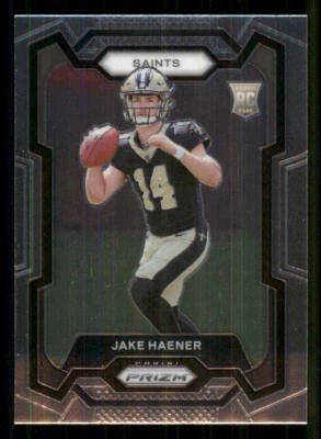 2023 Panini Prizm #374 Jake Haener RC - Image 1 of 2