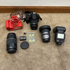 Canon EOS Rebel T6 DSLR Camera With Extra Lenses