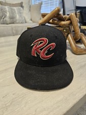 Men's NEW Era Black Sacramento River Cats Authentic , Fitted Hat