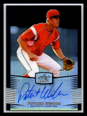2012 Leaf Metal Draft Prismatic #PW1 Patrick Wisdom 53/99 !! - Image 1 of 2