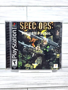 Spec Ops Stealth Patrol PlayStation ps1 psx ps one Original Black Label Complete - Picture 1 of 6