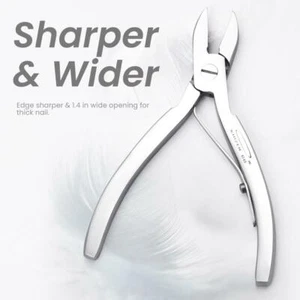 Thick Toe Nail Cutters Clippers Nippers  Podiatry Tools Ingrown Toe Heavy Duty - Imagen 1 de 4