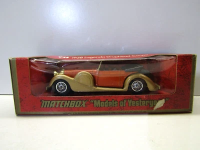 Matchbox Models of Yesteryear Y-11 1938 Lagonda Drophead Coupe Die Cast Model - Image 1 of 4
