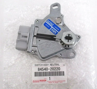 Genuine OEM Toyota 84540-20220 Neutral Safety Switch 94-01 Camry 94-99 Celica - Imagem 1 de 4