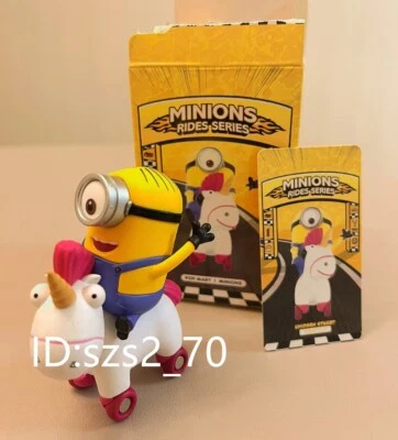 Unicornio Stuart - POP MART Minions Rides Series Mini Figura Lindo Juguete Regalo Foto 1 de 2