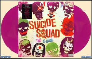 SUICIDE SQUAD Original Soundtrack 2LP on PURPLE VINYL New SEALED Gatefold  - Picture 1 of 3