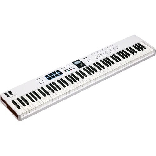 Arturia KeyLab Essential 88 mk3 88-Key MIDI Controller Keyboard - White