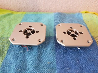 COPPIA TWEETER 2,6 OHM 50 watt tweeter argento 9 cm 49131 30288 - Immagine 1 di 2