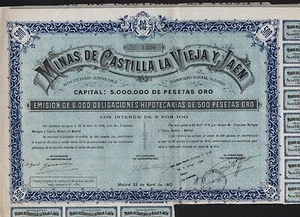 Minas de CASTILLA la VIEJA & JAEN (ESPAGNE) (F) - Picture 1 of 1