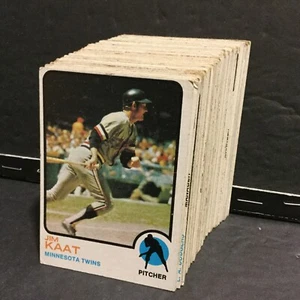 1973 Topps Baseball High Numbers 106 Cards - 75 Different Good-Excellent Sku41B - Picture 1 of 18