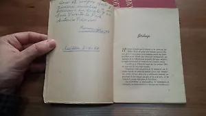 1950 Sevilla Primera Edición con Firma por Ramon Gomez Lopez Versos en Flor - Picture 1 of 1