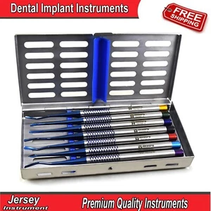 Dental Implant PDL Luxating Root Extraction Elevator With Surgical Cassettes CE - Picture 1 of 5