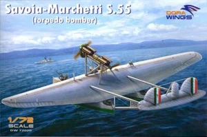 Dora Wings Models 1/72 SAVOIA MARCHETTI S.55 Italian Torpedo Bomber - Picture 1 of 8