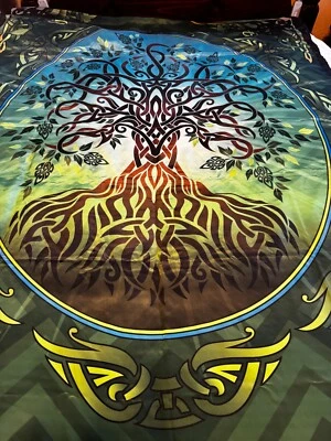 Full Moon Tree of Life Wall Hanging Spread - Image 1 of 3