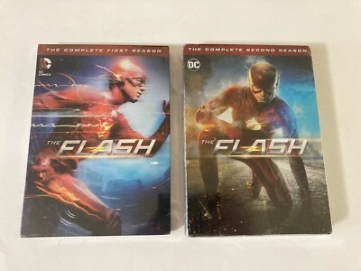 The Flash DVD box sets, seasons 1 and 2, Widescreen new sealed! Foto 1 de 4