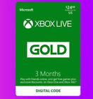 Microsoft Xbox LIVE 3 Month Gold Membership for Xbox 360 / XBOX ONE