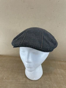 Totes Größe M Vintage Wollmischung Zeitungsjunge Golf Derby Gatsby Kappe - Bild 1 von 7
