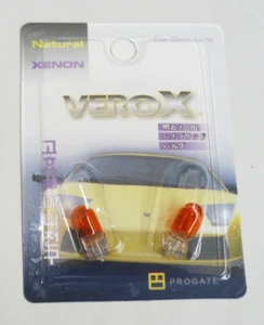 A pair of #194 light bulb Amber 12v 5w  - Picture 1 of 1