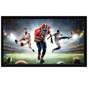 General Brand 120" Home Theater Projector Screen 16:9 Indoor Outdoor Folding wit - Picture 1 of 2