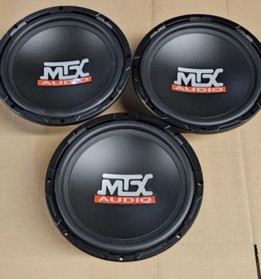 3- SUBWOOFERS MTX AUDIO 10" 200 RMS CADA UNO ANTIGUO THUNDERFORM REPUESTO Foto 1 de 4