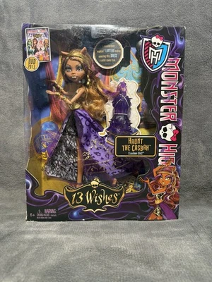Muñeca Monster High 13 Wishes Clawdeen Wolf Haunt The Casbah Mattel 2012 nueva en caja  Foto 1 de 4