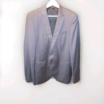 Hugo Boss Men's Super 120 Trabaldo Togna Black Blazer Size 40L 100% Virgin Wool - Image 1 of 4