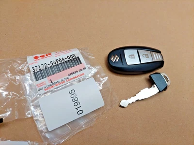 Mando a distancia inteligente Suzuki Swift Vitara SX4 botones 433 MHz 3717254P04 genuino NUEVO Foto 1 de 4