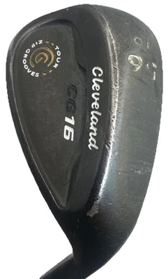 Cleveland CG16 Black 56°10 Sand Wedge Tour Zip Grooves Wedge Flex Steel Shaft RH - Image 1 of 4