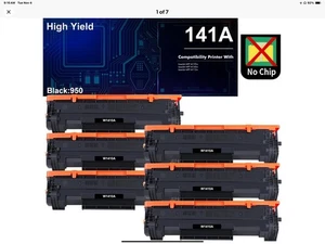 W1410A Toner ohne Chip für HP 141A LaserJet MFP M139w M140w M110w M139we M140we - Bild 1 von 1