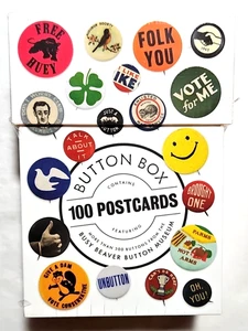 Button Box: 100 Postcards, Busy Beaver Button Museum / Princeton Arch Press 2018 - Picture 1 of 5