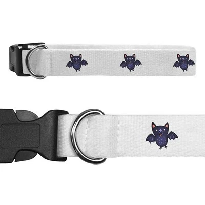 AZEEDA Large 'Cute Bat Flying' Dog Collar (PR00064558)