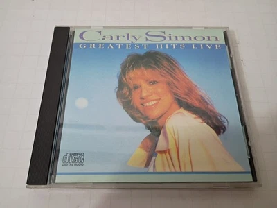 Carly Simon - Greatest Hits Live (CD, 1988) Free Shipping Foto 1 de 3