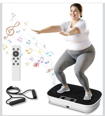 Vibration Plate Exercise Bluetooth Music Lymphatic Drainage & Weight Loss - Image 1 of 4
