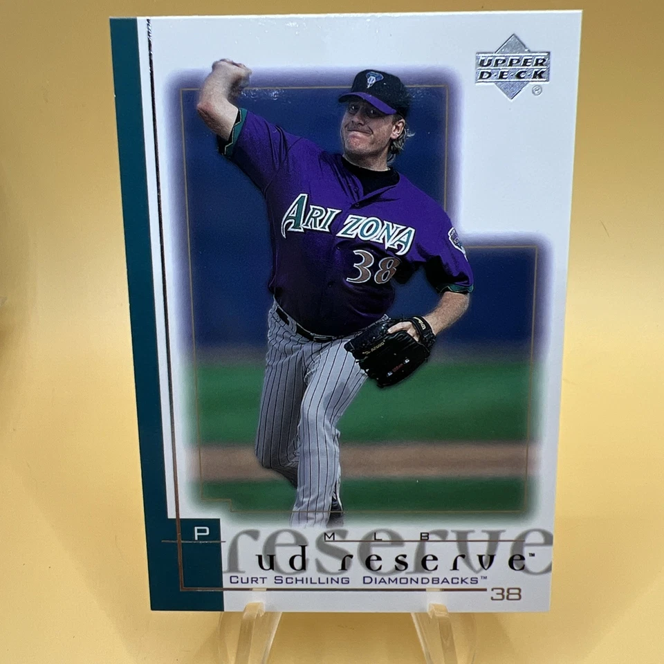 2001 Upper Deck Reserve #120 Curt Schilling Arizona Diamondbacks Baseball Card - Image 1 of 2