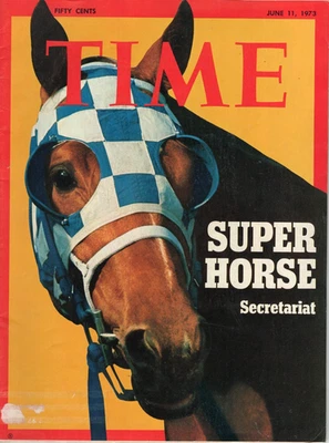 SECRETARIAT TIME June 11 1973 Magazine KENTUCKY DERBY TRIPLE CROWN! - Image 1 of 2