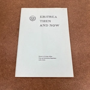 Eritrea Then and Now – 1978 African Politics Pamphlet Ethiopian Revolution - Picture 1 of 14