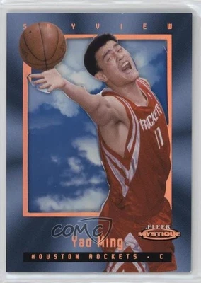 Fleer Mystique Skyview 2003-04 oro falta número de serie Yao Ming #2SV HOF Foto 1 de 2