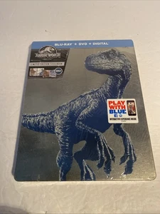 Jurassic World: Fallen Kingdom Bluray/DVD/Digital SteelBook BRAND NEW!!! - Bild 1 von 4