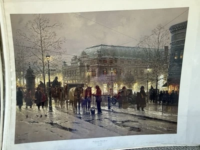 Litografia G Harvey "Uma Noite com Mozart" 29 1/2 x 22Assinada AP 150/250 Estado Perfeito - Imagem 1 de 3