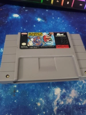 Mario's Time Machine (Super Nintendo Entertainment System, 1993) - Image 1 of 2