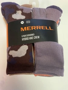 Merrill Kids S/M 6PR Cushioned Hybrid Hike Crew  - Picture 1 of 4