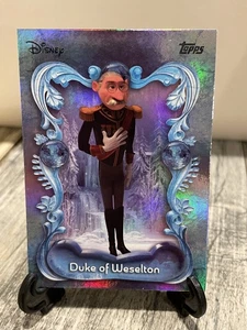 Duke of Weselton Foil 2025 Topps Disney Wonder F-11 - Picture 1 of 2