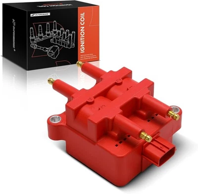 NEW (Red) Engine Ignition Coil Pack Subaru Outback 2000-2005 Forester 1999-2004 - Image 1 of 4